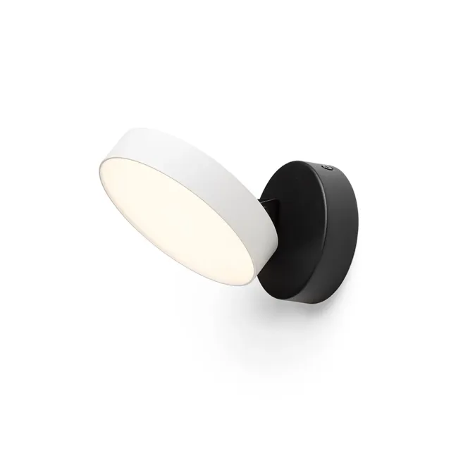 Rendl Light Studio Aretha plafoniera LED neagra orientabila