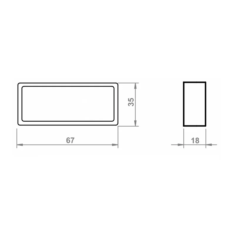 Furnika Ada corp LED mobilier slim