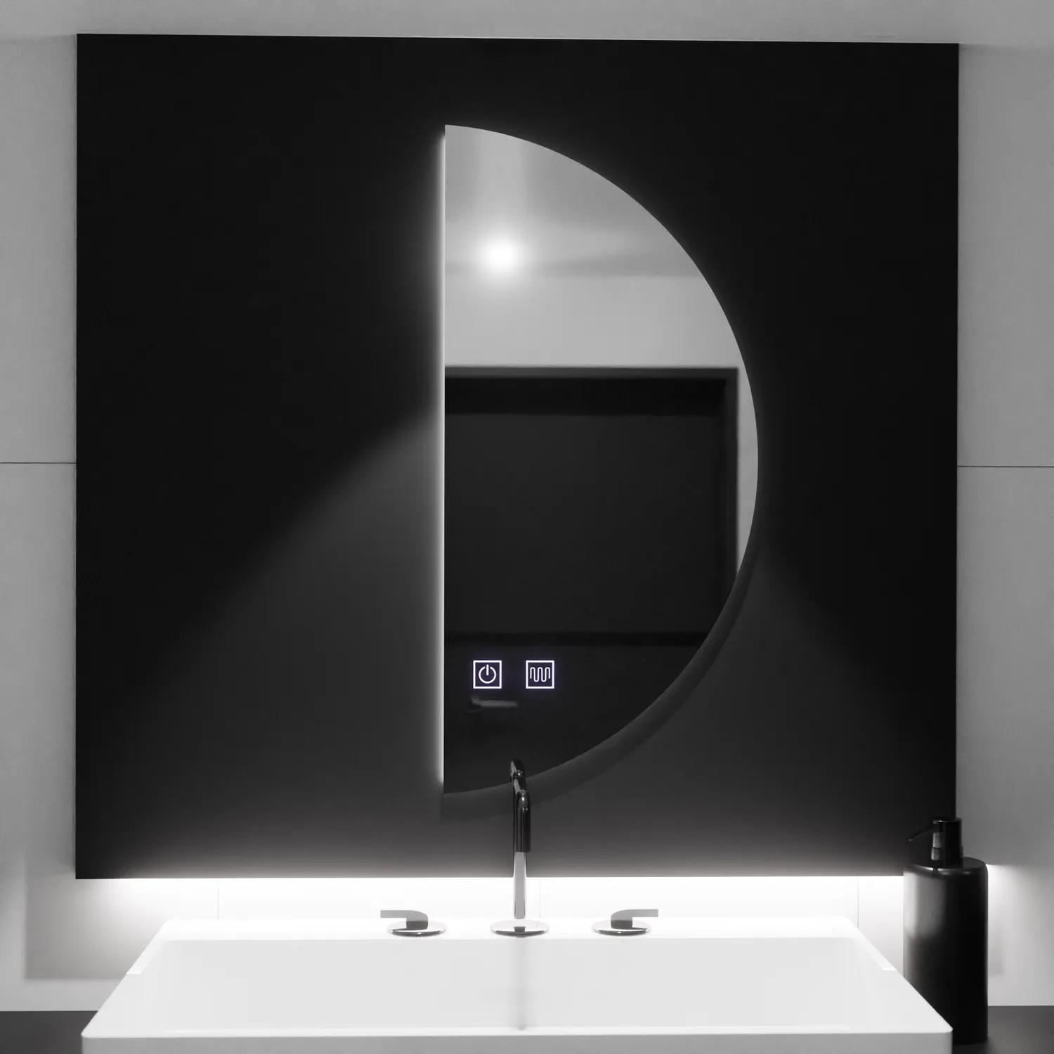 Alessandro Design FELHOLD oglinda LED touch dimabila 60cm