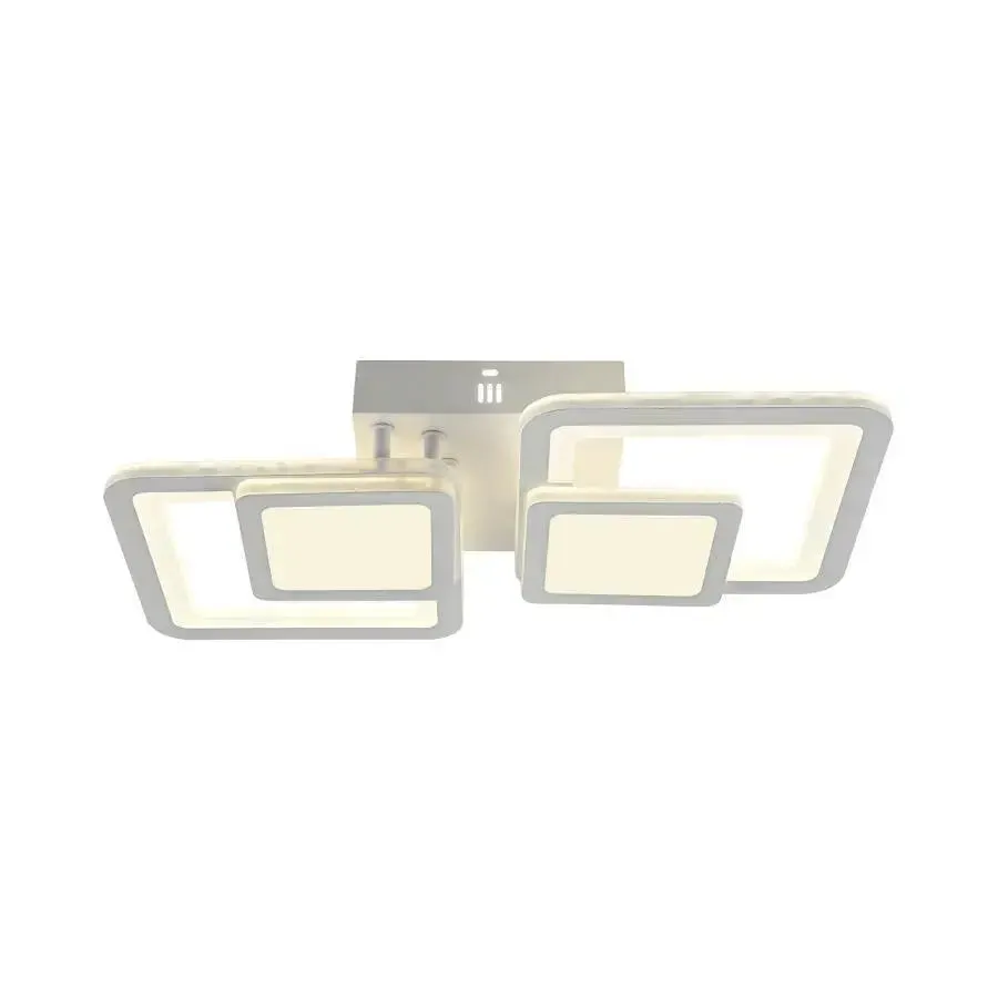 Alessandro Design Balans lustra LED 44W alba dimabila