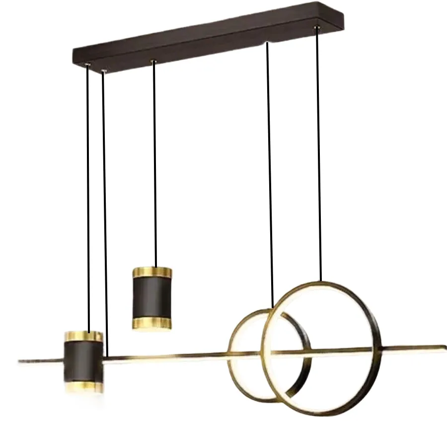 Alessandro Design Paulina lustra LED suspendata neagra 60W dimabila