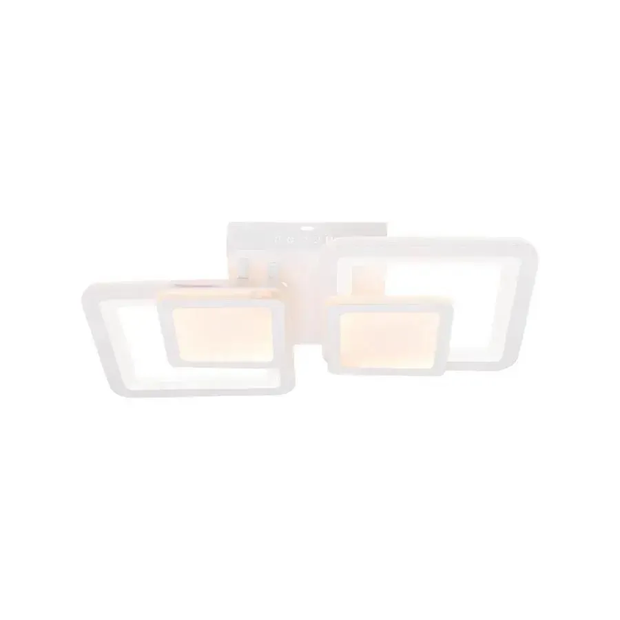 Alessandro Design Balans lustra LED 44W alba dimabila