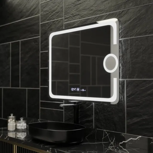 Alessandro Design Eclat Marcello oglinda LED 80x60cm dezaburire