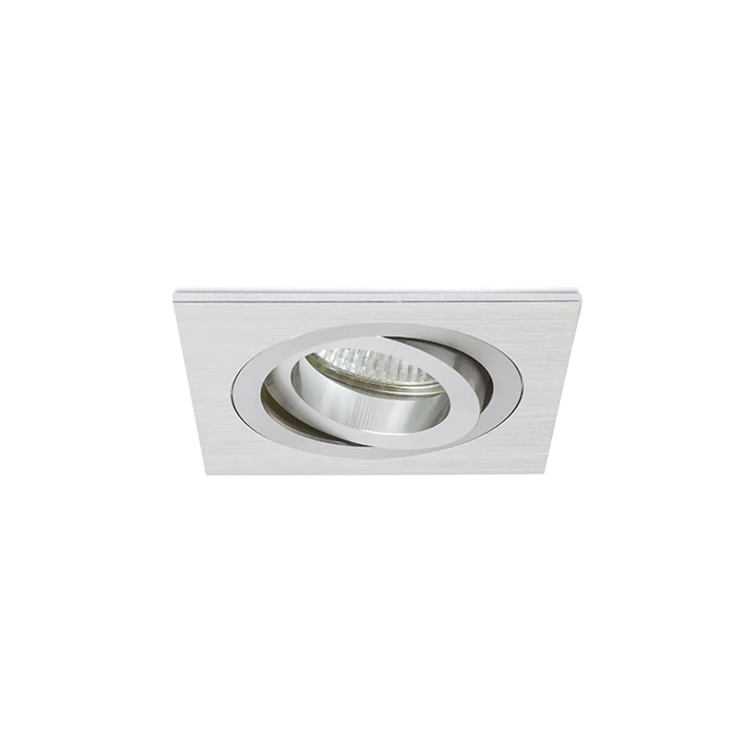 rendl light studio PASADENA GU10 SQ I spot incastrat aluminiu periat