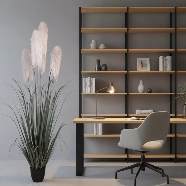 Alessandro Design Iarbă Ornamentală Plantă Artificială 240cm 5 Fire