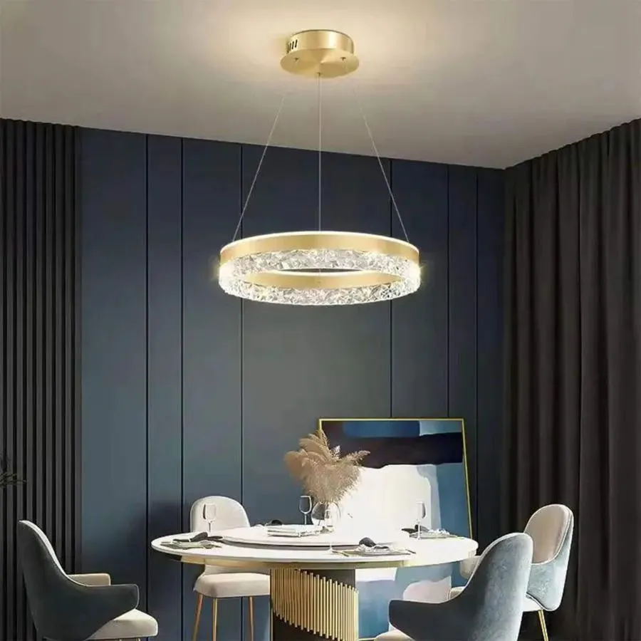 Alessandro Design Brinda 124W lustra LED aurie dimabila