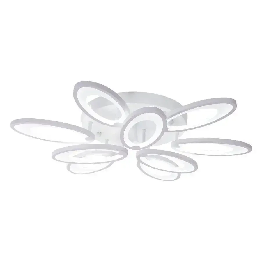 Alessandro Design SUNFLOWER lustră LED 98W albă telecomandă