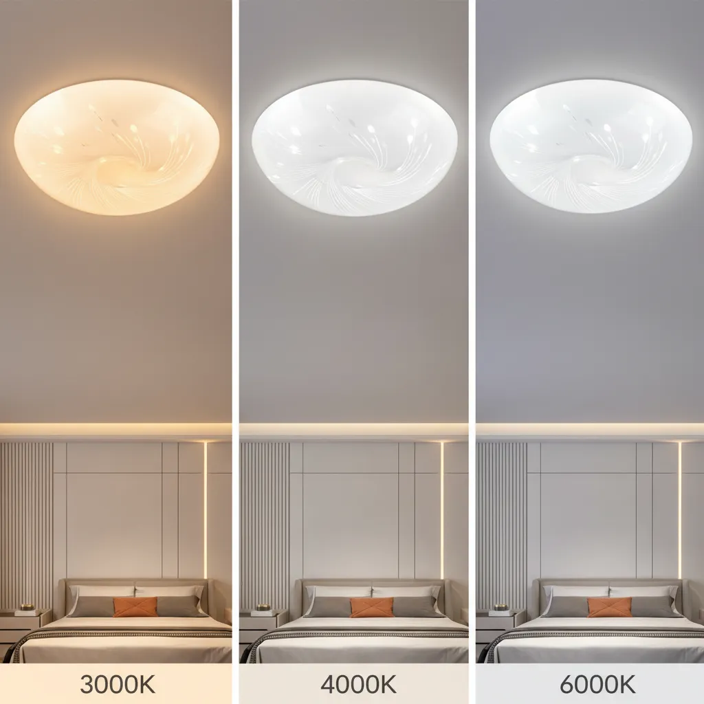 Alessandro Design plafoniera LED 31W alba 35cm 3000K-6000K