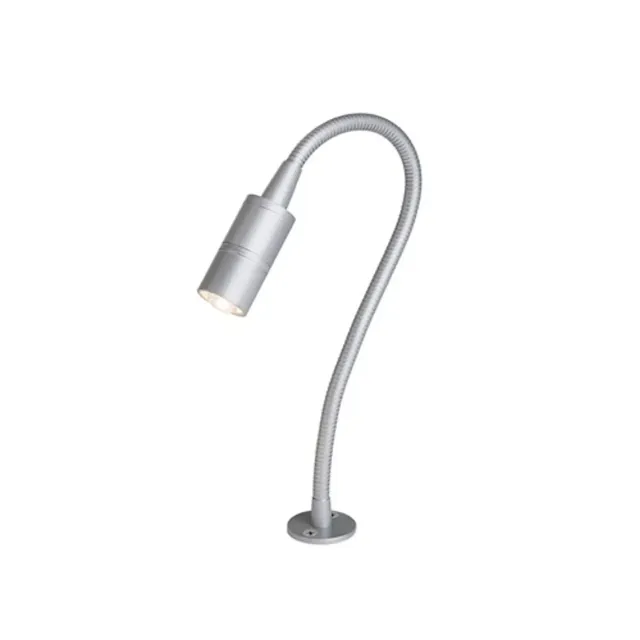 Rendl Light Studio Esa spot LED cu clema gri argintiu