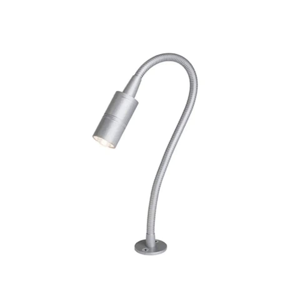 Rendl Light Studio Esa spot LED cu clema gri argintiu