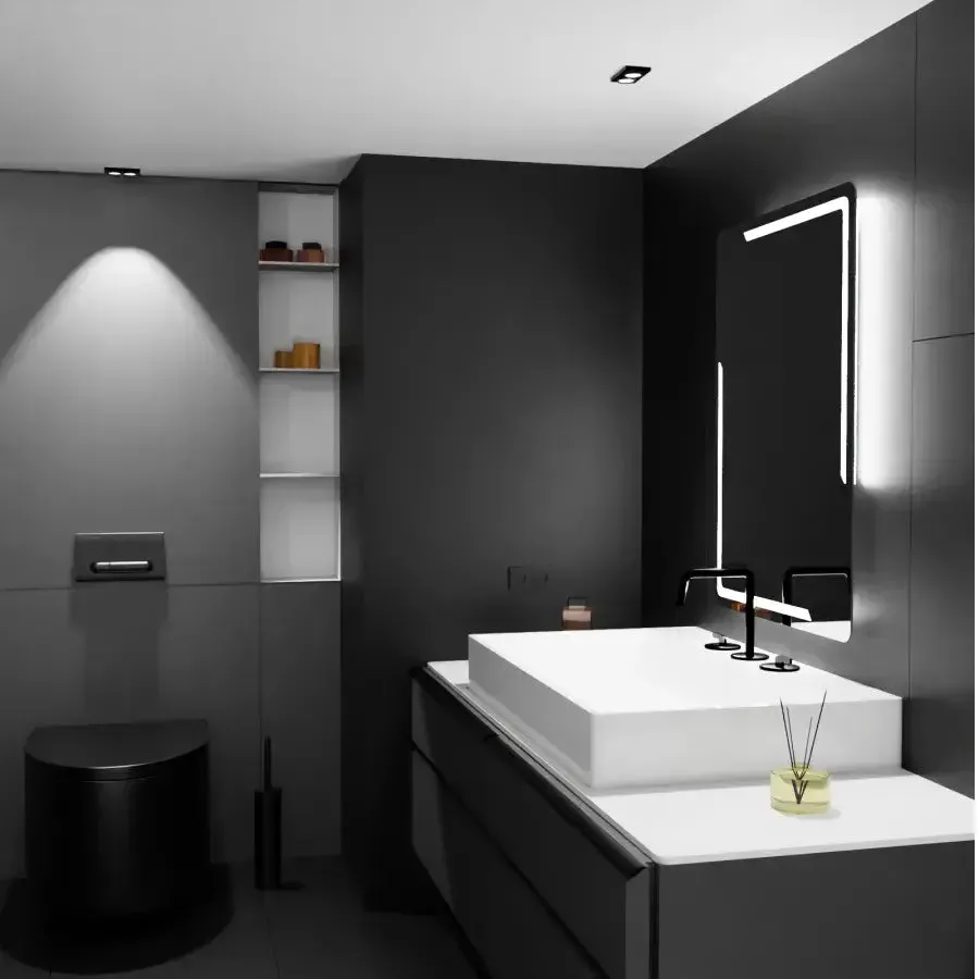 Alessandro Design Marcello oglinda LED 60x80 cu dezaburire