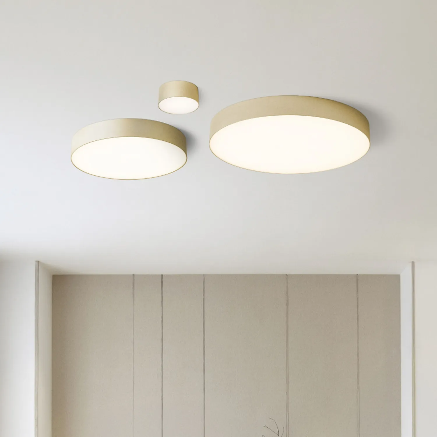 Rendl Larisa R 12 plafoniera LED alba minimalista