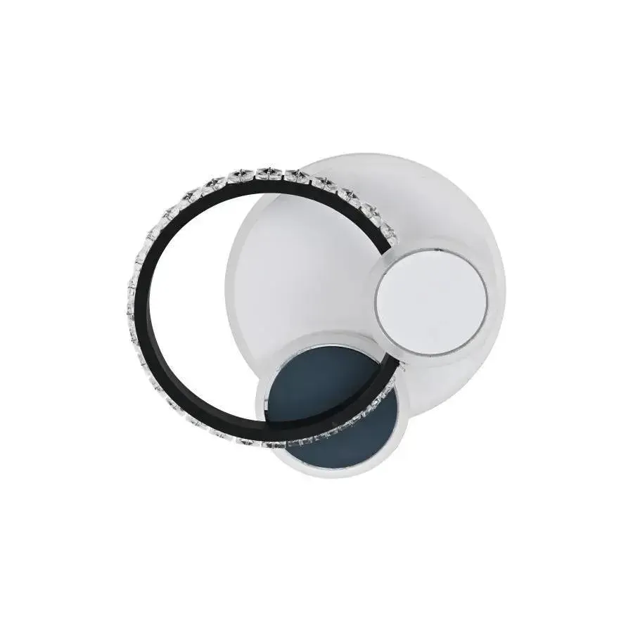 Alessandro Design Gella lustra LED 48W alb-cristal