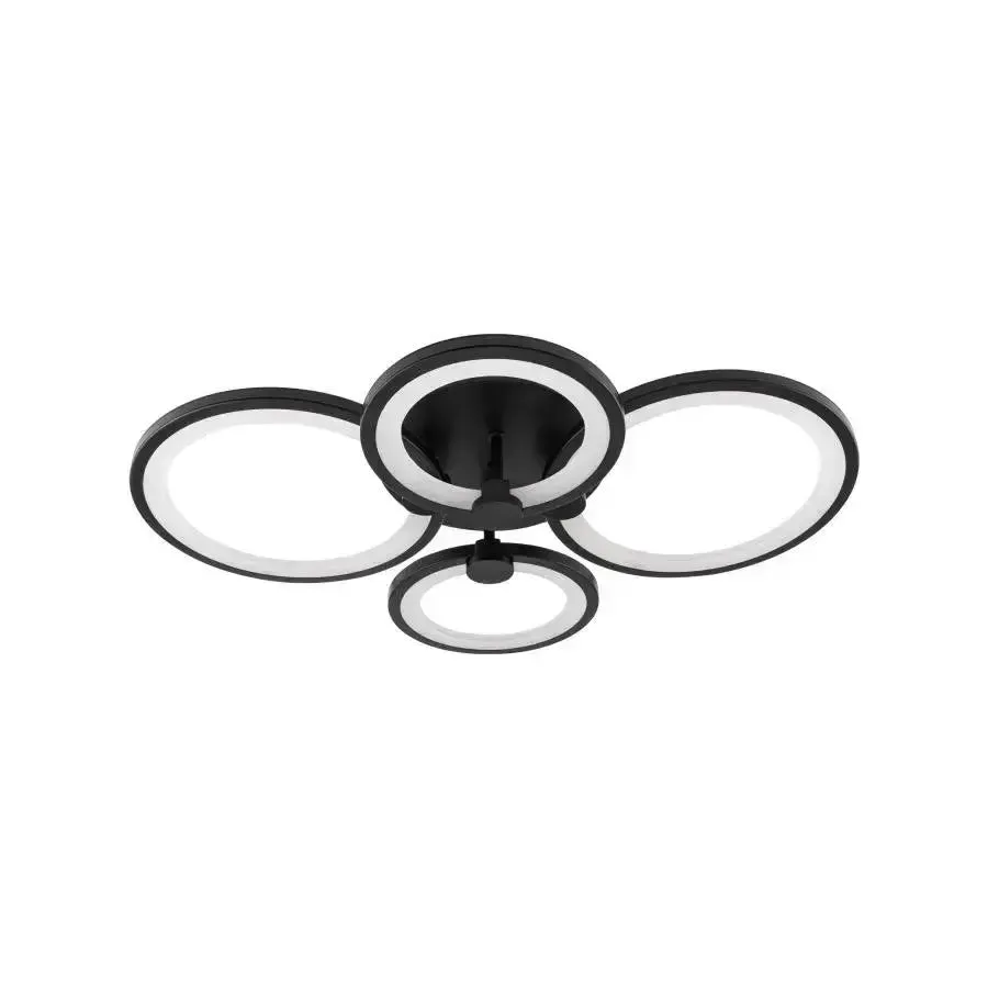 Alessandro Design Alani lustra LED 88W 4 cercuri