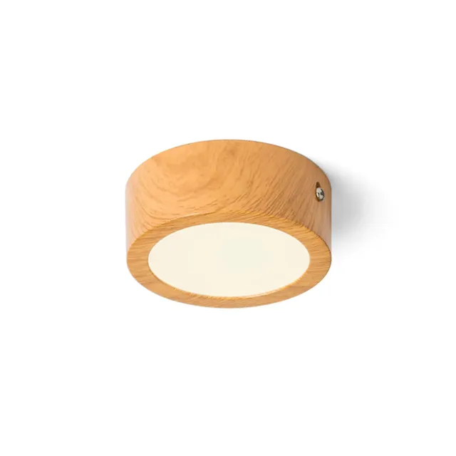 Rendl Light Studio Hue R 9 Dimb Tak plafoniera LED imitatie lemn dimabila