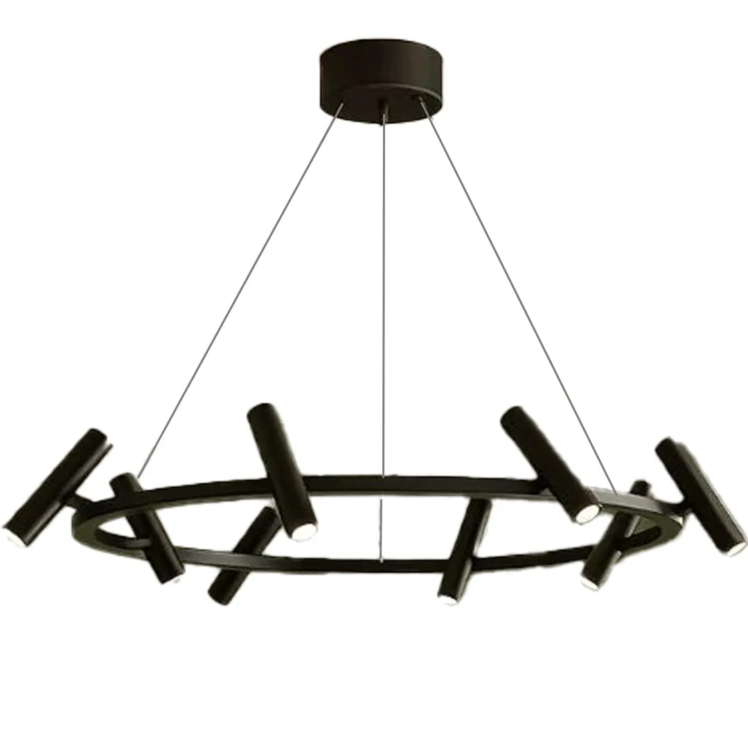 Alessandro Design Harman lustra LED 29W neagra neutra