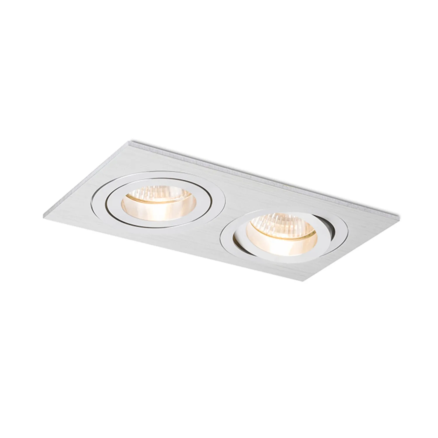 Rendl Pasadena GU10 SQ II spot incastrat alb orientabil