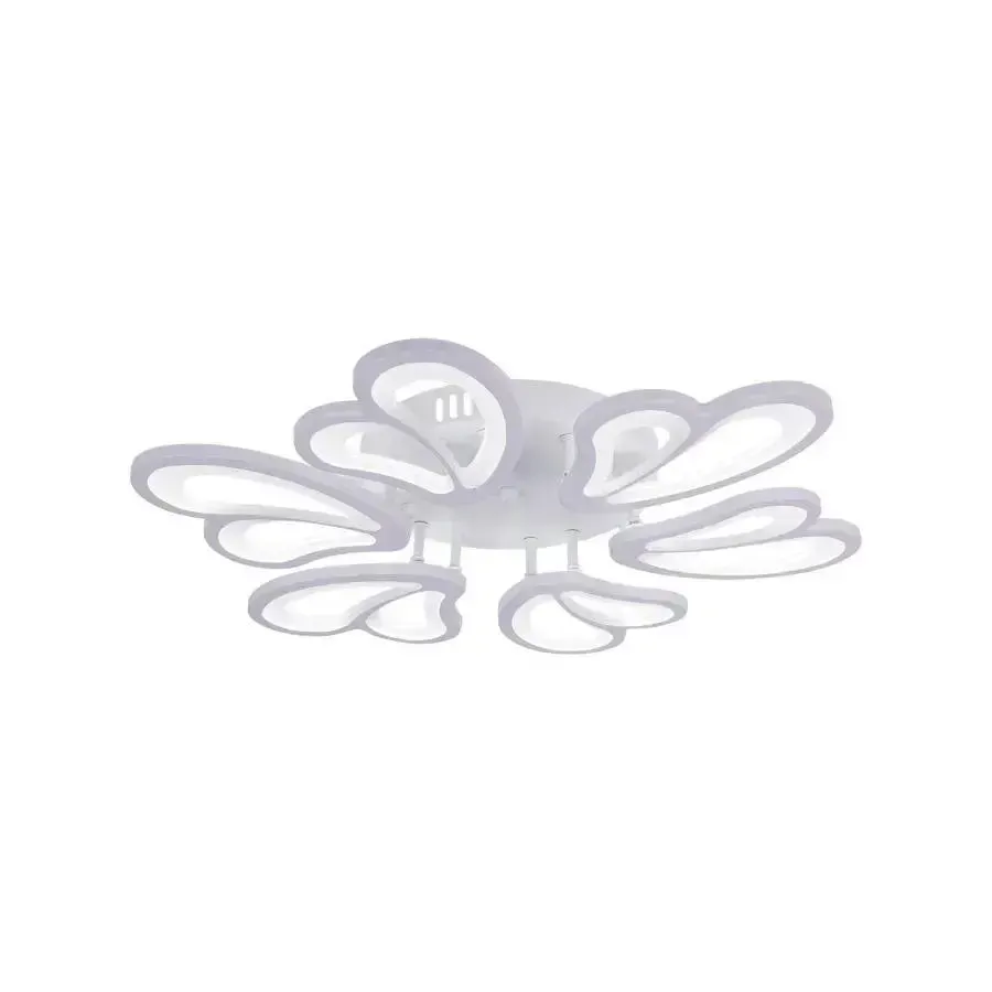 Alessandro Design BLOSSOM lustra LED alba 78W 60cm dimabila
