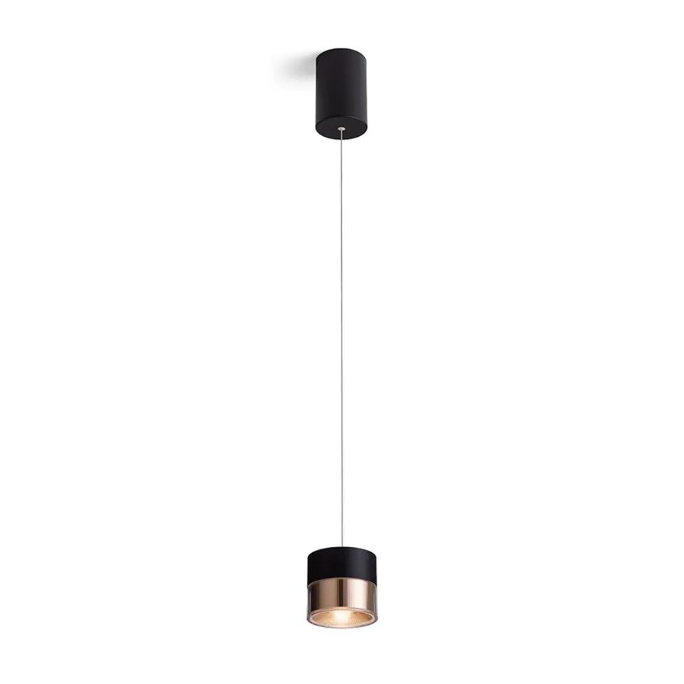 Rendl Light Studio Juniper pendul LED negru auriu