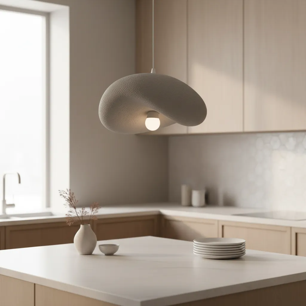 Alessandro Design Foamer Nobile lustra E27 gri 39cm