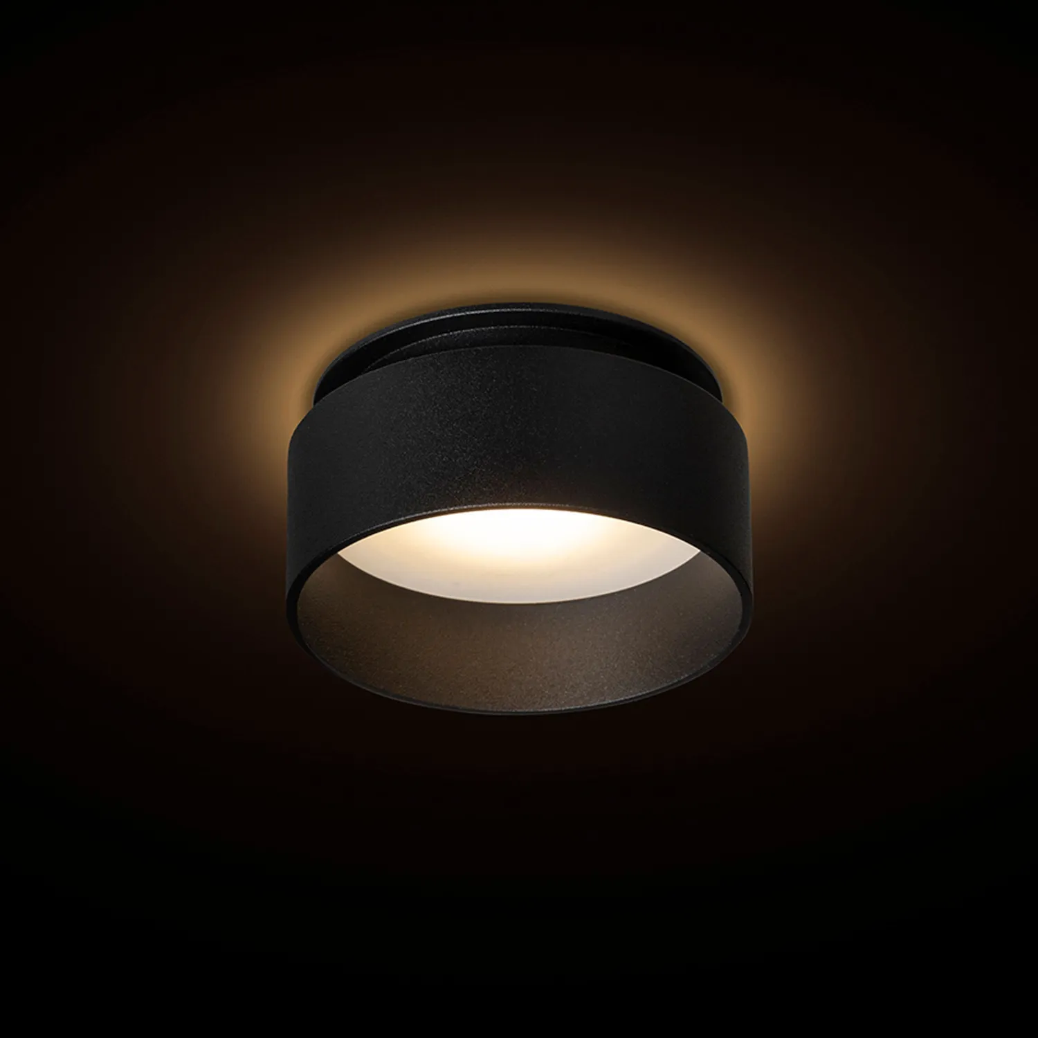 Rendl Light Studio Tord spot incastrat negru GU10 gips