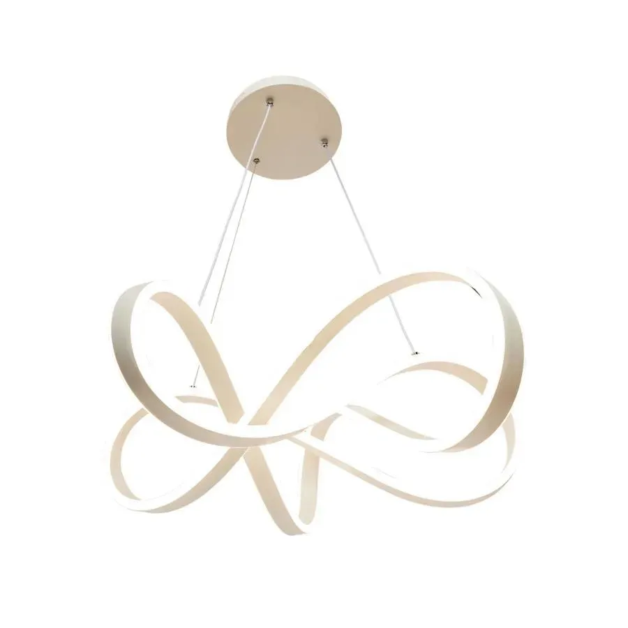 Alessandro Design INFINITY HALO 69W lustra LED alba dimabila