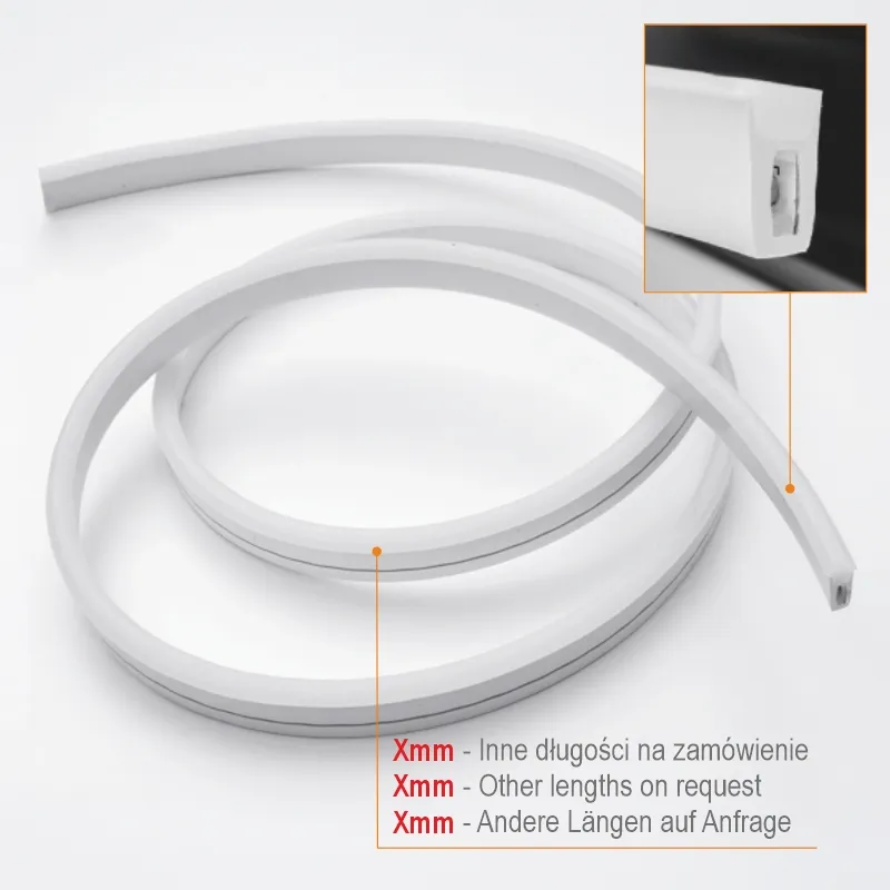 Furnika Neon 4x8 Flex bandă LED silicon