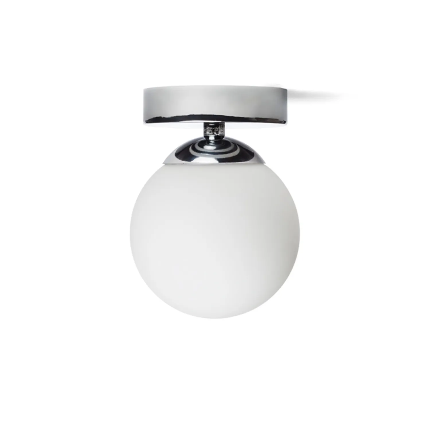 Rendl Light Studio Bolly plafoniera LED crom sticla opal
