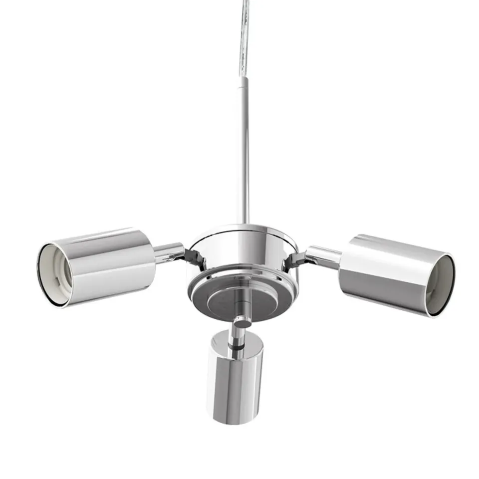 Rendl TRIX kit suspendare 3 brate crom