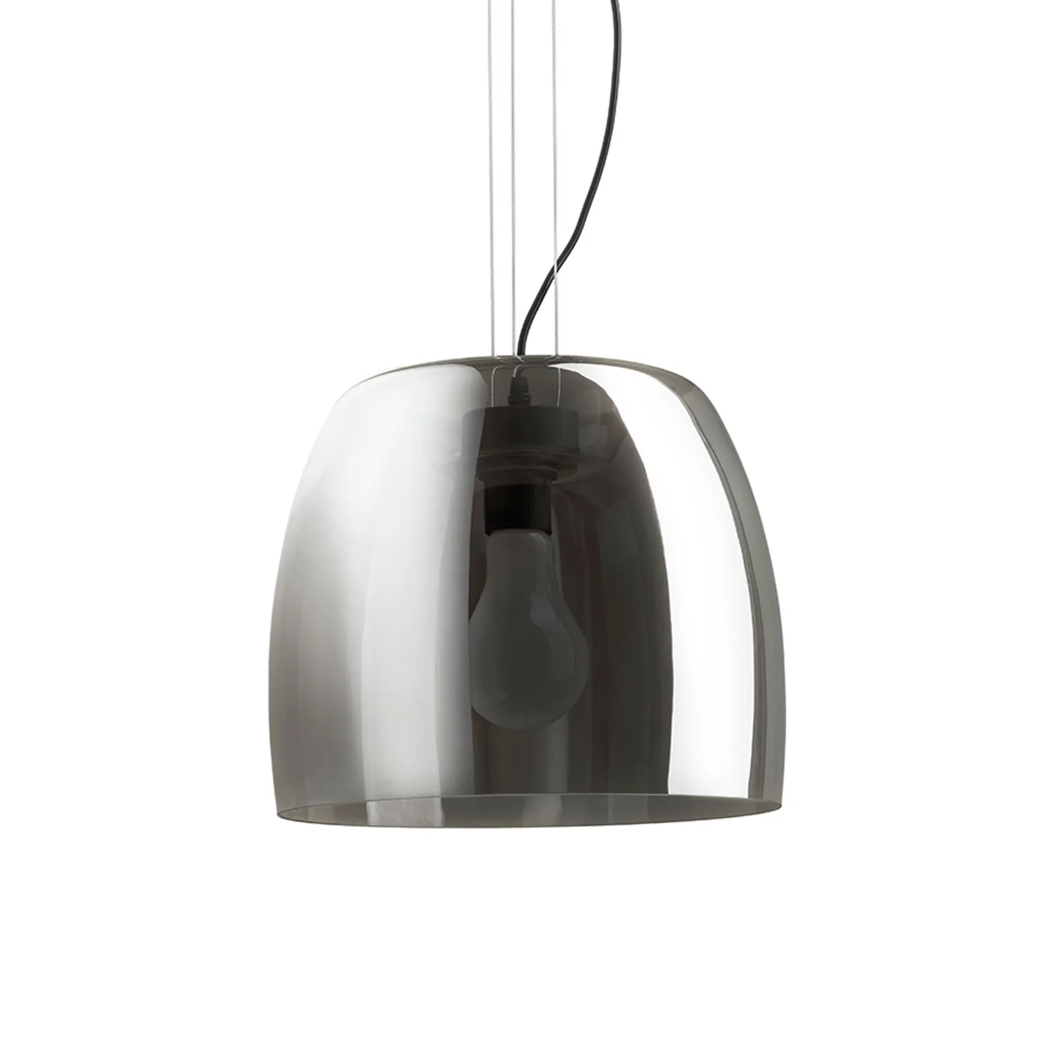 Rendl Light Studio Orlando pendul sticlă E27 fumurie