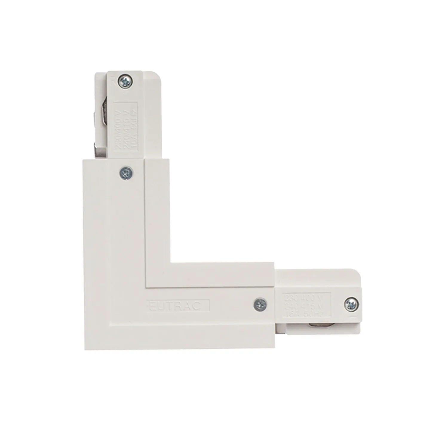 Rendl Light Studio Eutrac L-Skarv conector sina alb 3 faze