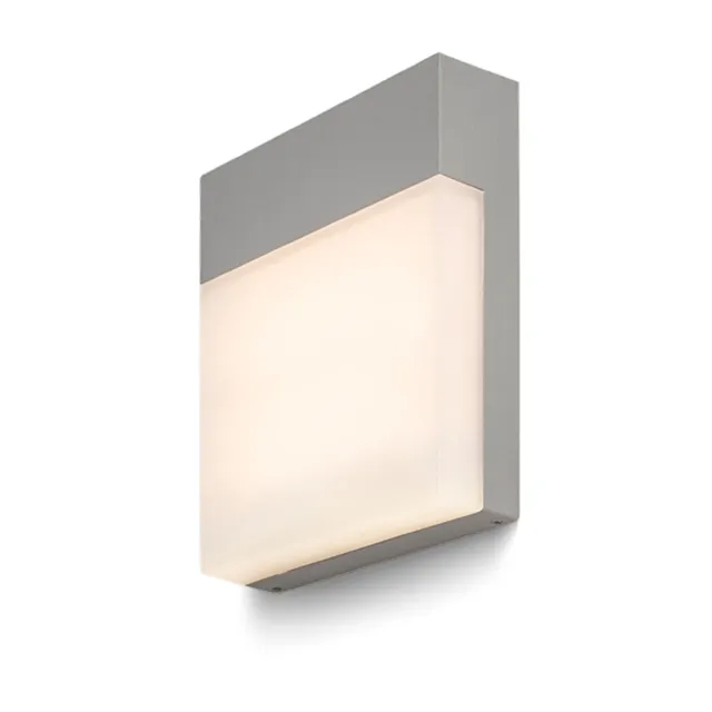 rendl light studio Veria lampa exterior LED gri argintiu