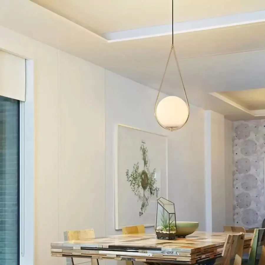Alessandro Design Loft Haven lustra alba-aurie E27 reglabila