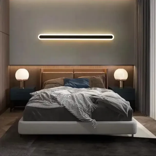 Alessandro Design CASSIUS aplica LED 24W neagra 60cm 1920lm