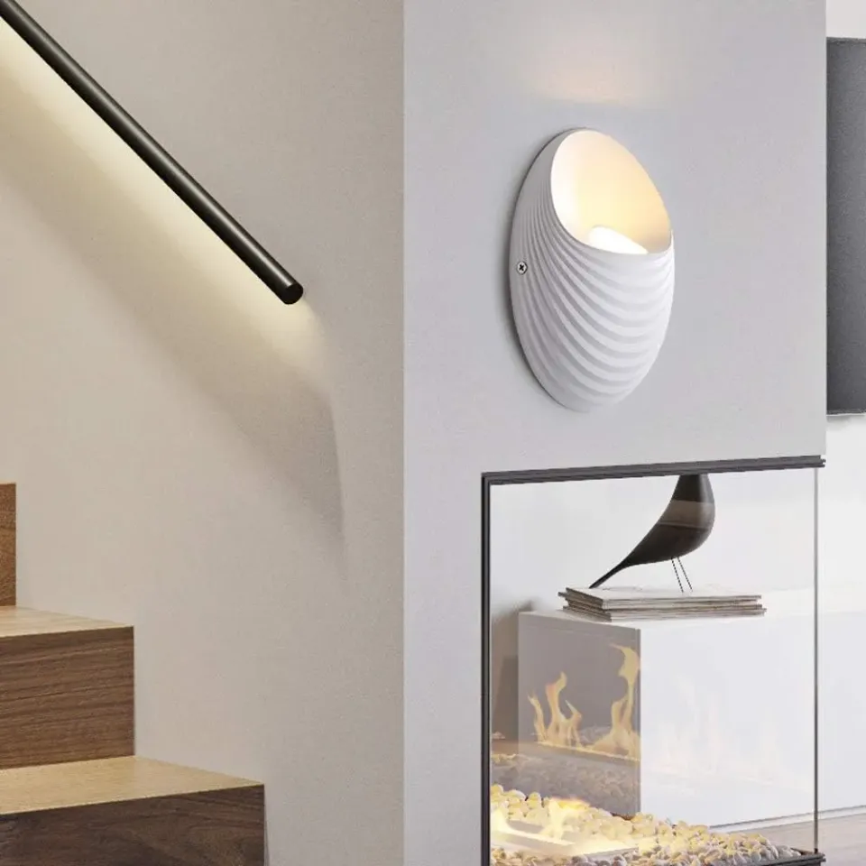 Alessandro Design Shell aplica exterior 5W alba calda