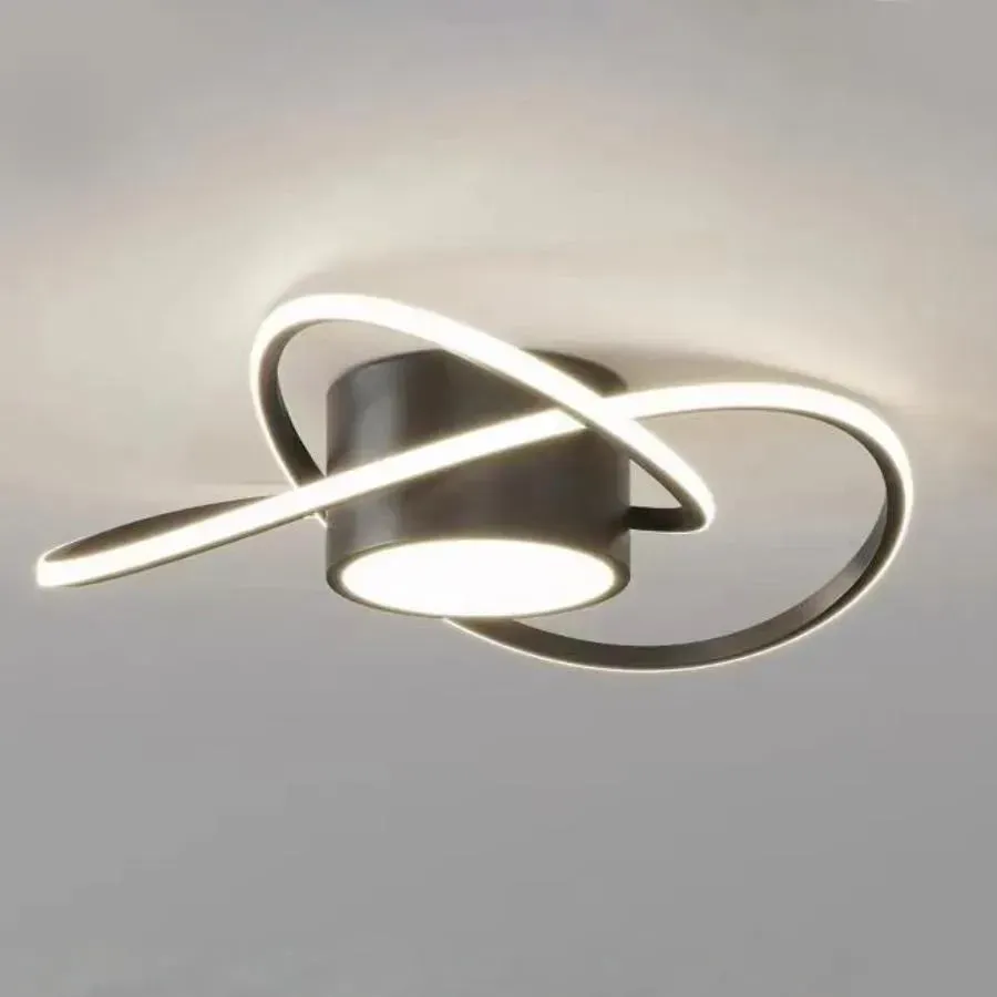 Alessandro Design MIMA 30W lustra LED neagra 3 culori