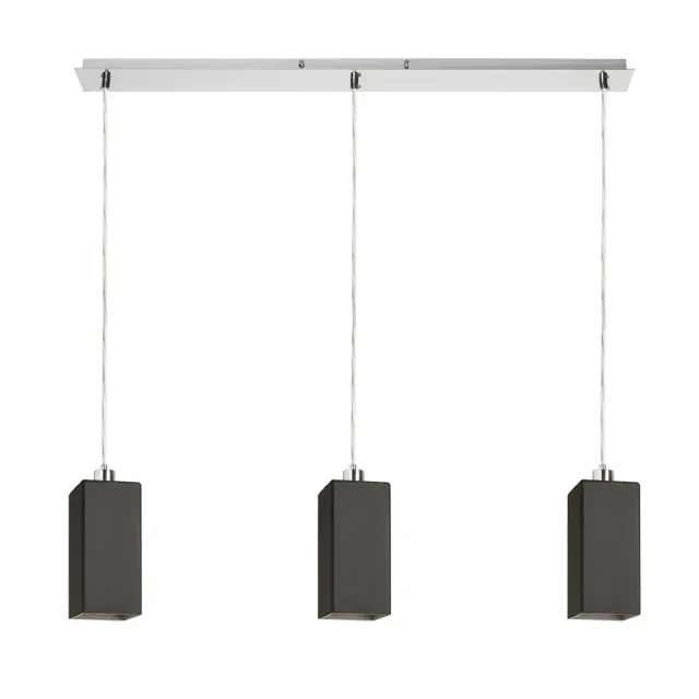 Rendl Light Studio Liz III 80 pendul E27 negru nichel mat