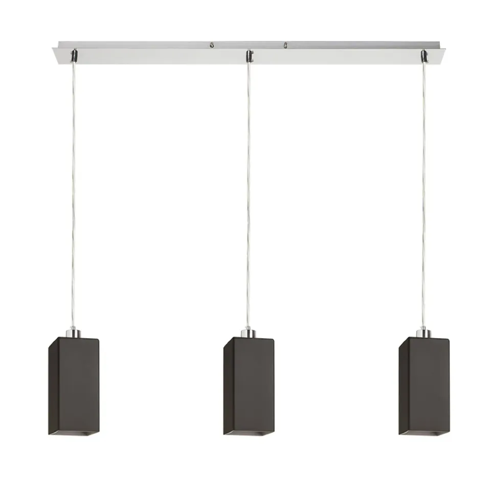 Rendl Light Studio Liz III 80 pendul E27 negru nichel mat