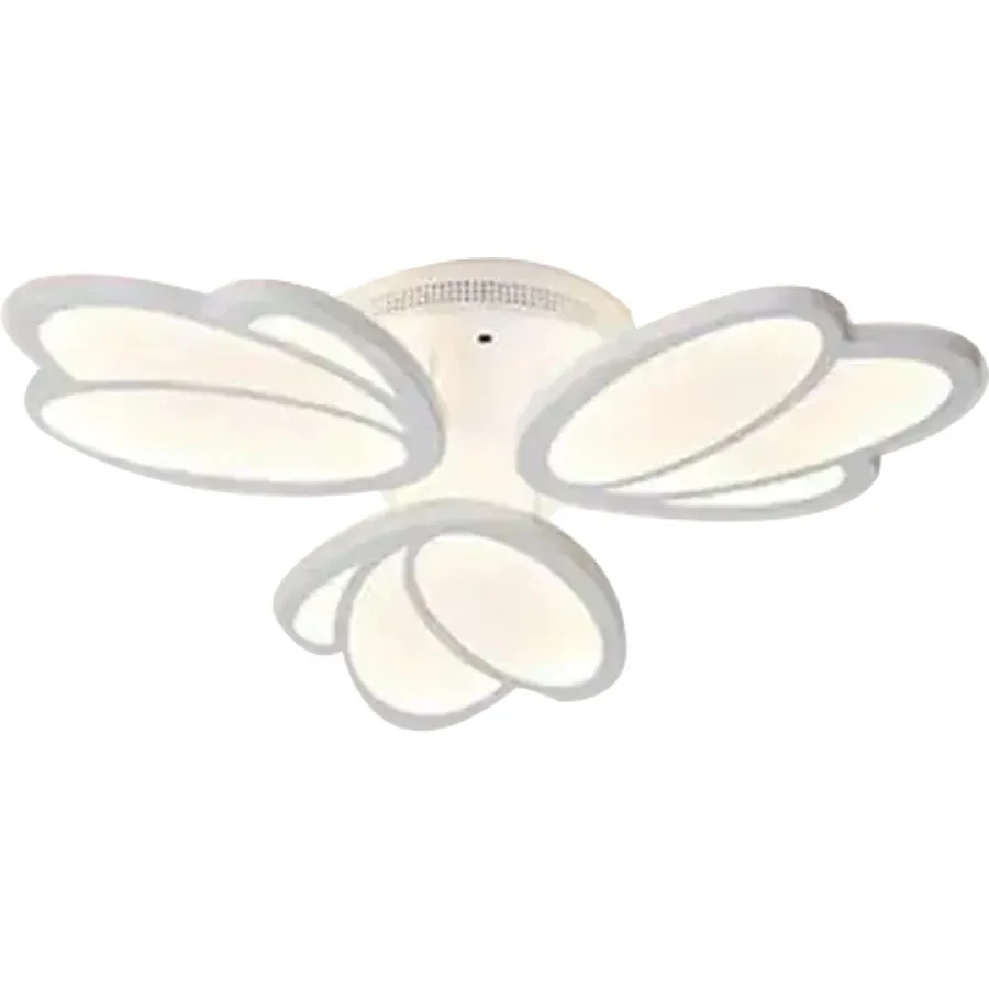 Alessandro Design Tulip lustra LED alba 45W 3 petale