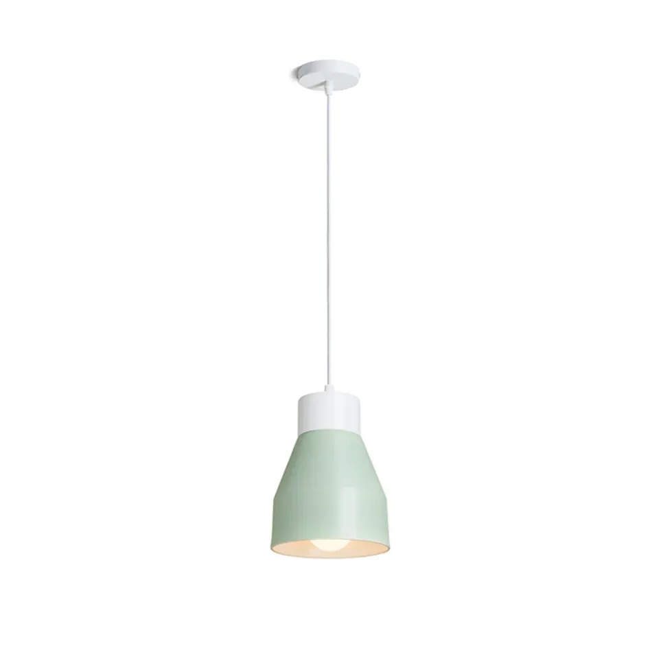 Rendl Frutti pendul E27 verde ceramica decorativ