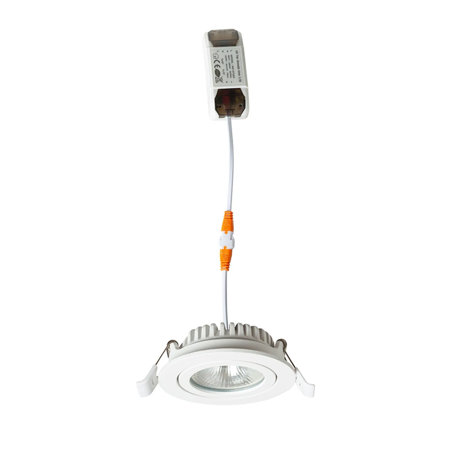 Rendl Jade Dimm to Warm spot LED negru TRIAC