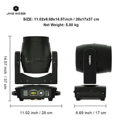 Shehds Bee Eye 7x40W moving head wash zoom RGBW