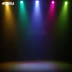 Shehds Par 18x18W LED RGBWA+UV 6in1 aluminiu scena