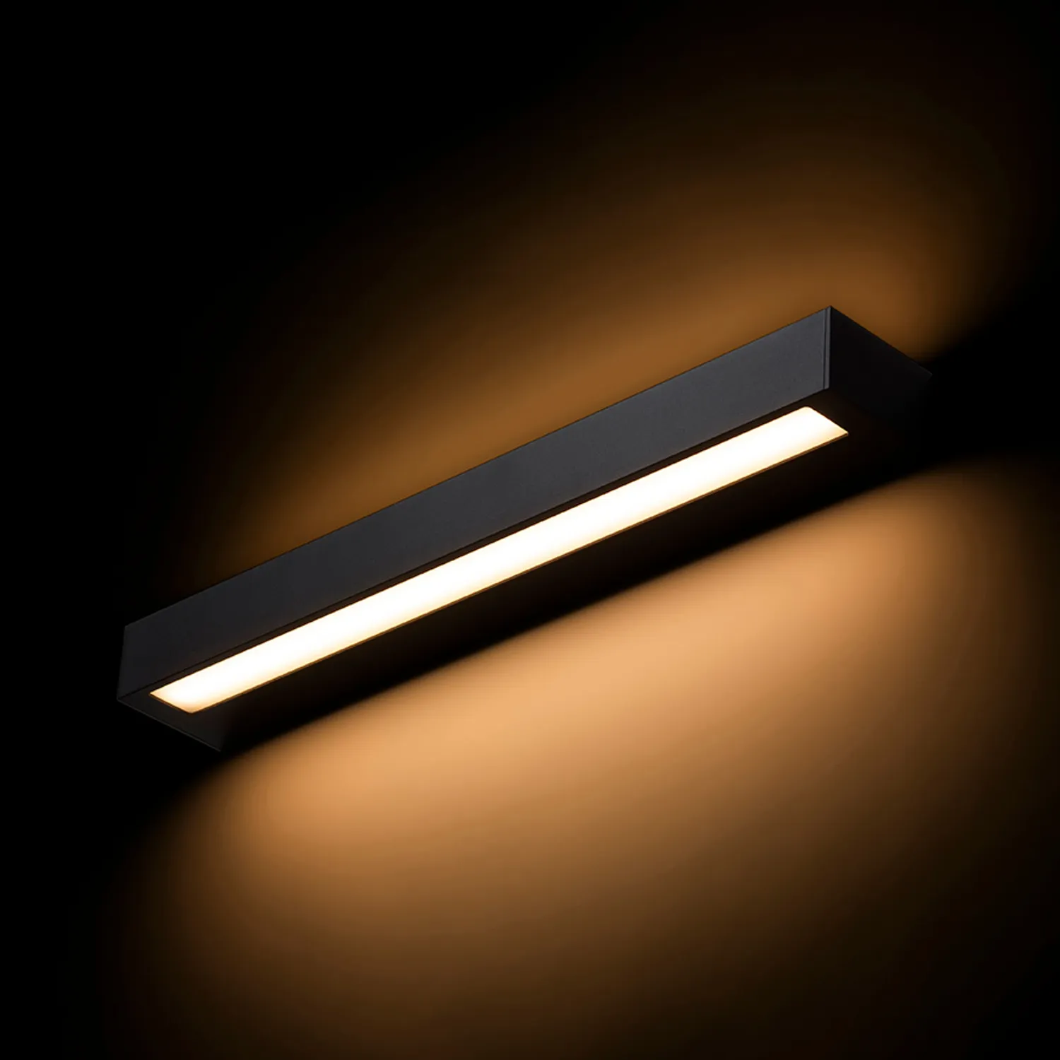 Rendl Aster 50 aplica LED sus-jos negru acril mat
