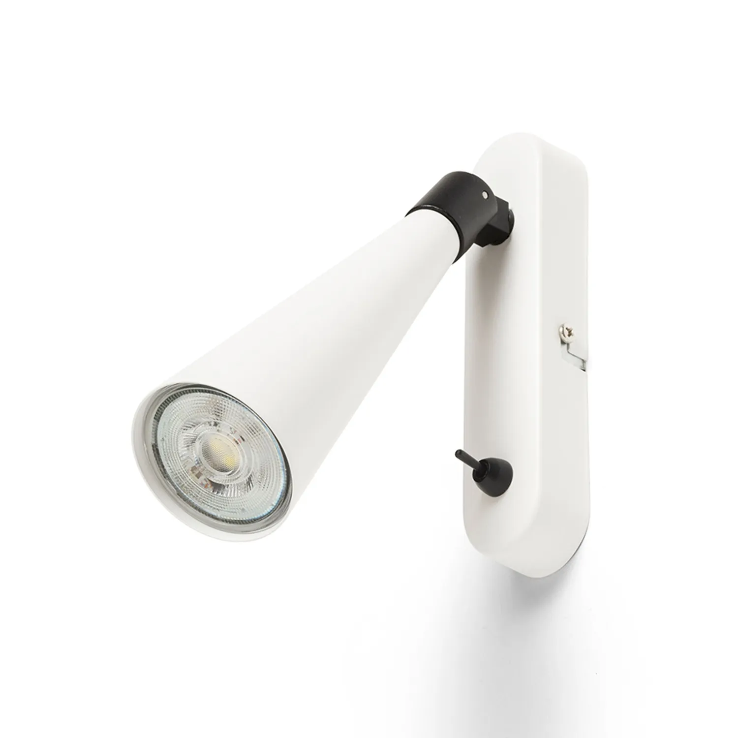 Rendl Light Studio Alexis aplica perete alb negru GU10