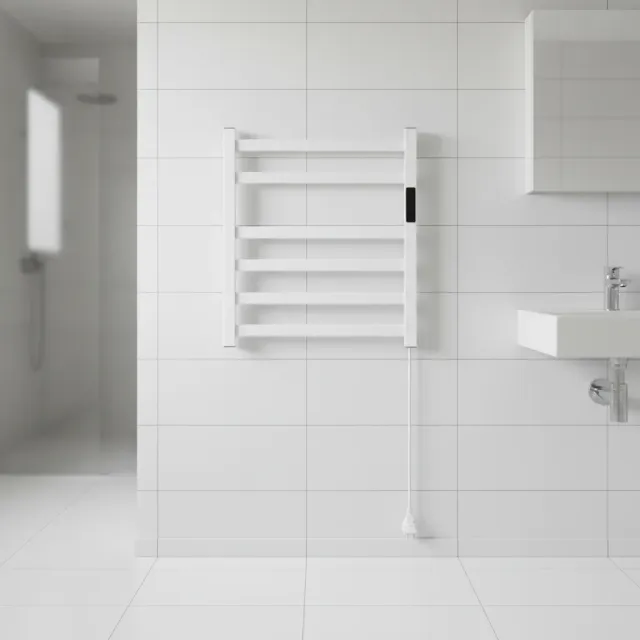 Alessandro Design uscător prosoape electric alb 140W