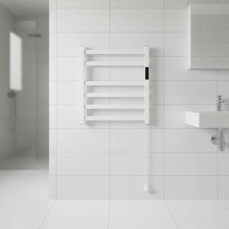 Alessandro Design uscător prosoape electric alb 140W