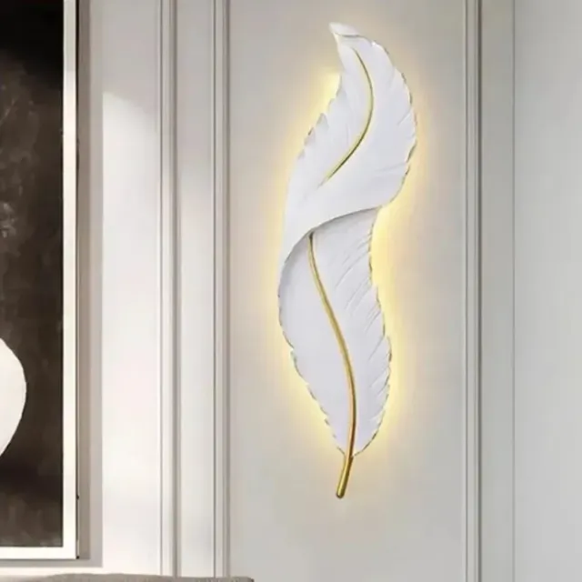 Alessandro Design Pena 63cm aplica perete LED 27W alba