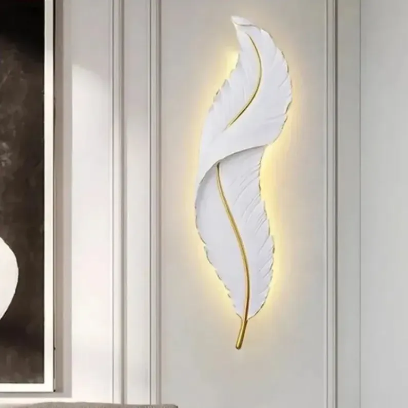 Alessandro Design Pena 63cm aplica perete LED 27W alba