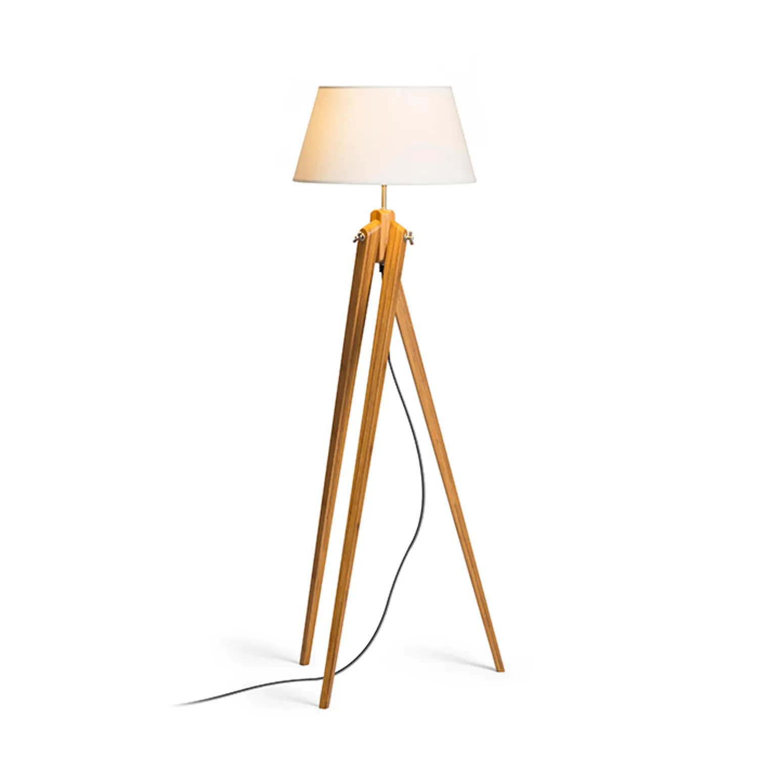 Rendl Ambitus baza lampadar bambus E27 pentru abajur